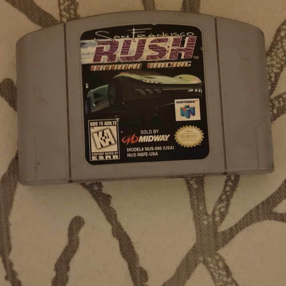 Nintendo 64 San Francisco Rush Extreme Racing